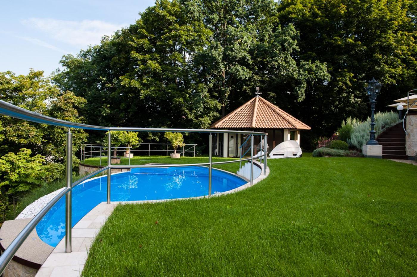 Villa Via Lapis - Panoramablick Ueber Dresden - Garten - Pool - Sauna - Luxus Εξωτερικό φωτογραφία