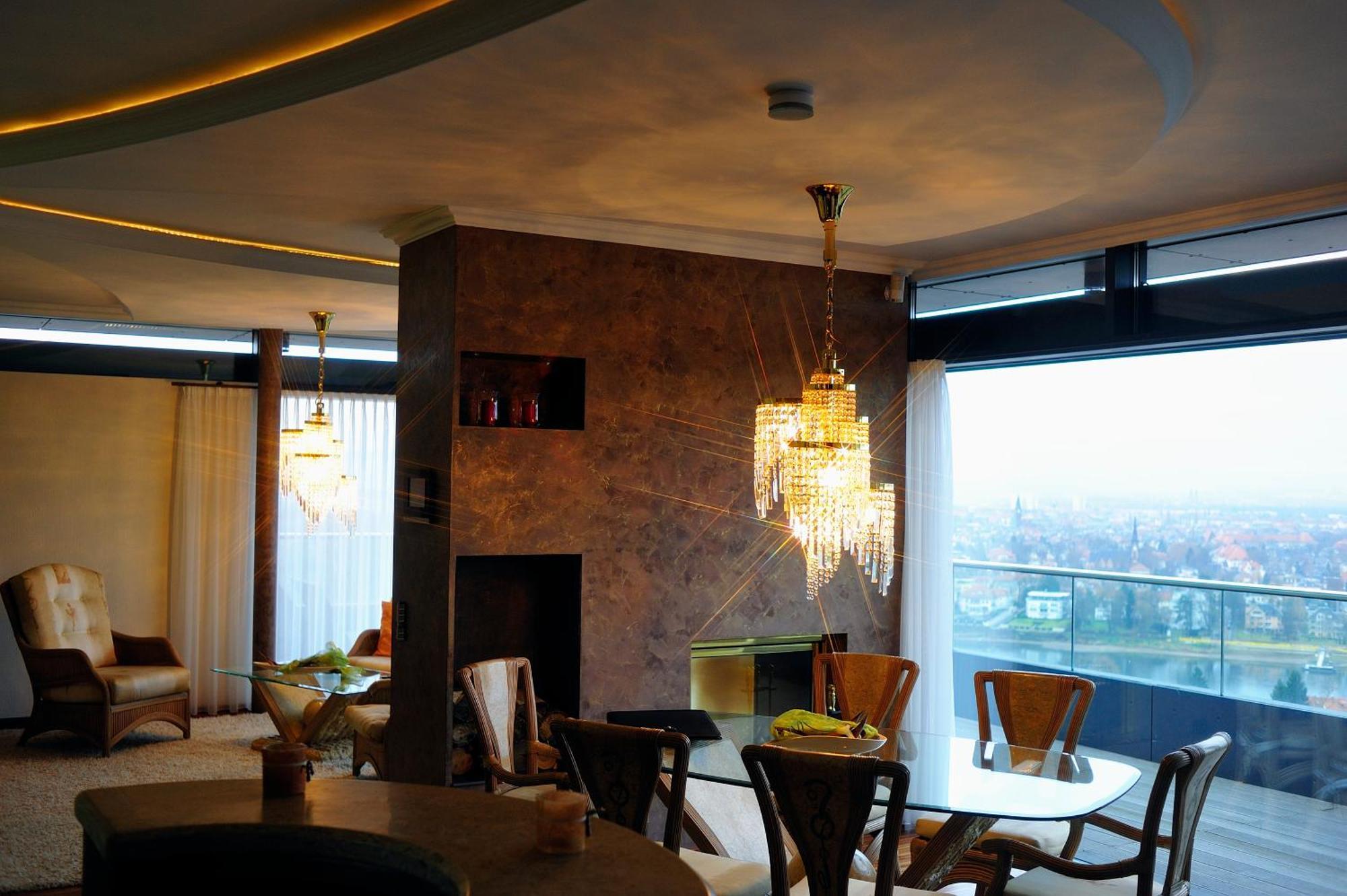 Villa Via Lapis - Panoramablick Ueber Dresden - Garten - Pool - Sauna - Luxus Δωμάτιο φωτογραφία
